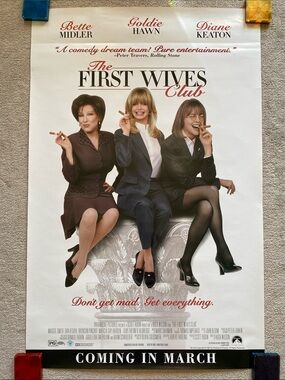 1997 The First Wives Club Movie Poster